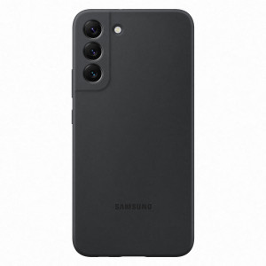 Custodia Samsung EF-PS906TBEGWW Silicone Cover Galaxy S22 Plus SM-S906B Nero 