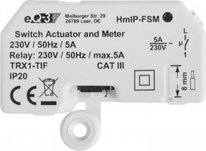 Homematic IP 142721A0 Attuatore di commutazione attuatore intelligente domestico