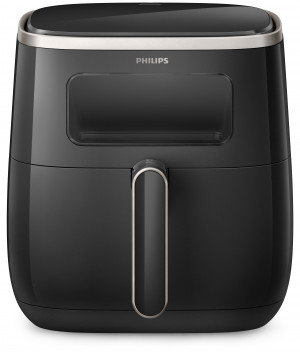 Philips Series 3000 HD9257/80 Airfryer XL Friggitrice ad Aria con Finestra 4 Porzioni Nero