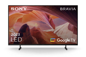 Sony Bravia KD-50X80L Smart TV LED 4K HDR Google TV Eco Pack Bravia Core Flush Surface Design Nero