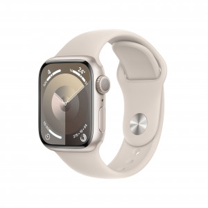 Smartwatch Apple Watch Series 9 GPS Cassa 41mm in Alluminio Galassia con Cinturino Sport S/M Galassia