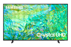 Samsung Series 8 TV UE85CU8070UXZT Crystal UHD 4K, Smart TV 85" Processore Crystal 4K, Adaptive Sound, Black 2023