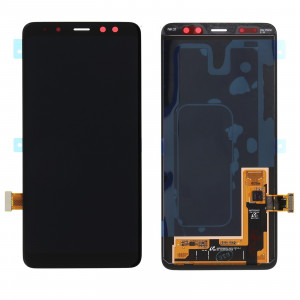 Lcd Touch Display Schermo NERO Ricambio Originale GH97-21406A GH97-21529A Per Samsung Galaxy A8 2018 SM-A530 Originale Service Pack