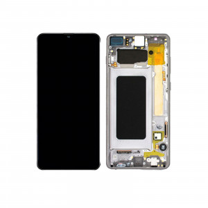 Ricambio Lcd Touch Screen Display Samsung GH82-13736A Per Galaxy M31S M317 Nero Originale Service Pack